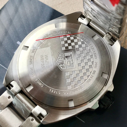 TAG Heuer Automatic Watch with Stainless Steel Bracelet
