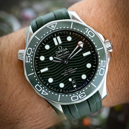 Omega Seamaster Green Dial Watch