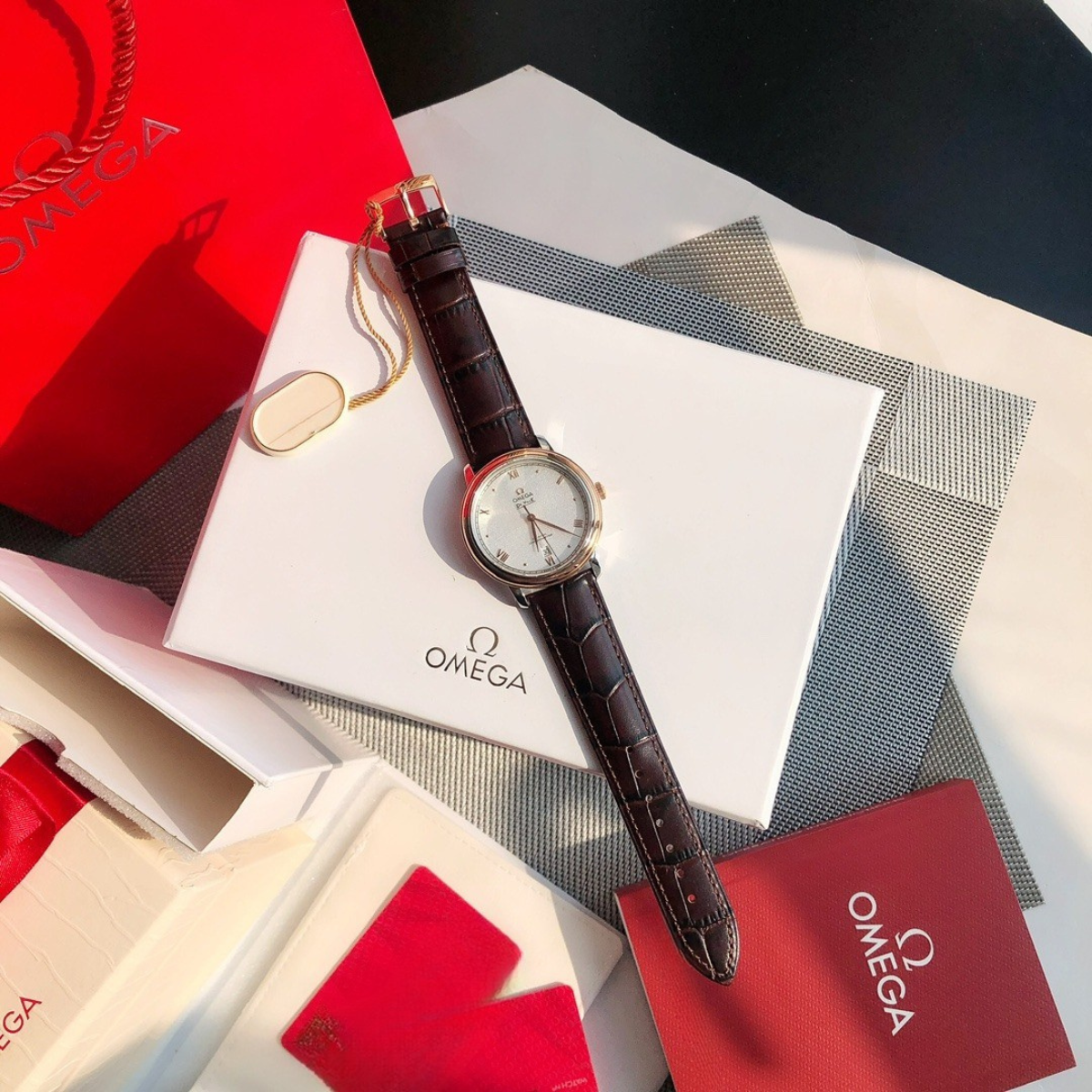 Omega De Ville Silver Dial Watch