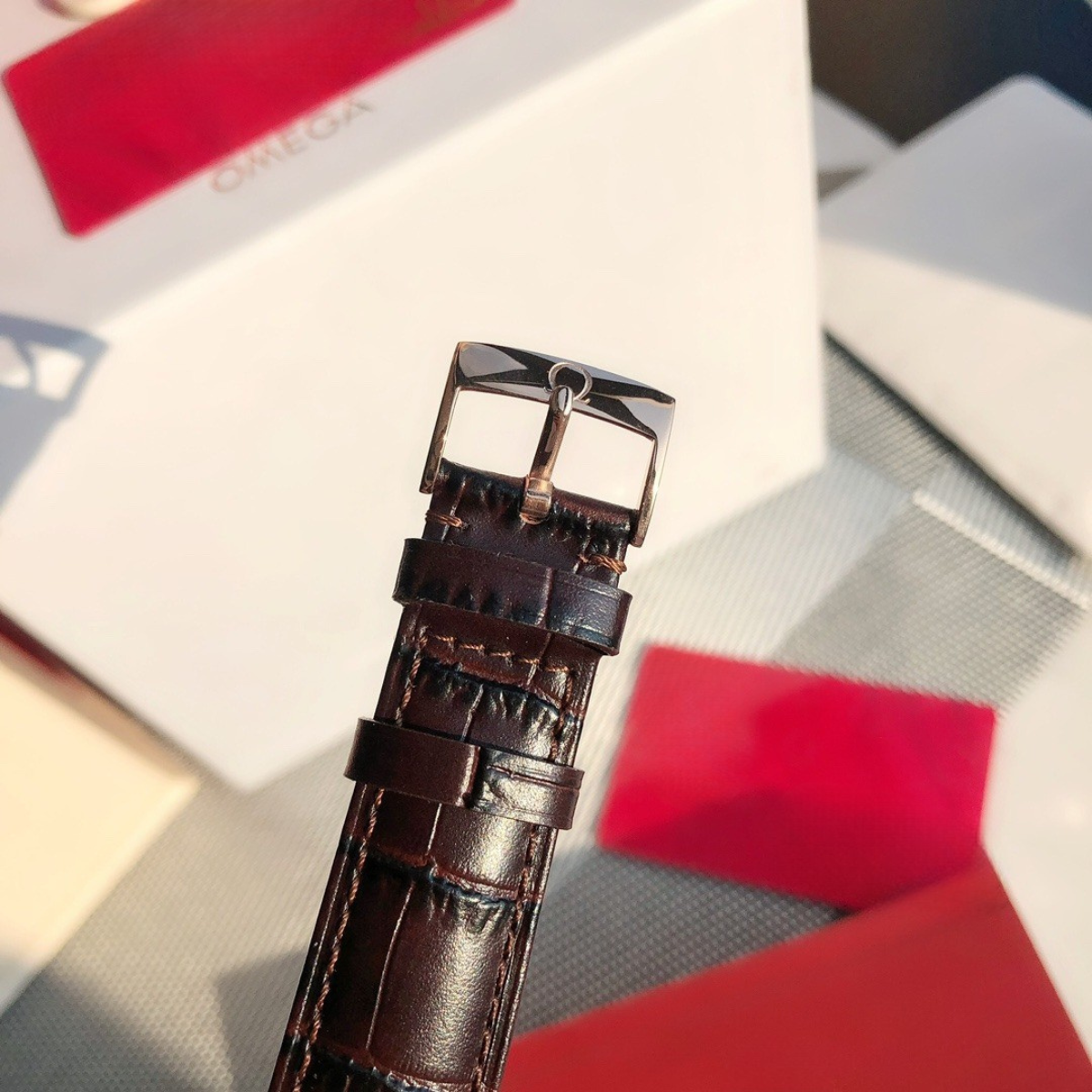 Omega De Ville Rose Gold Watch