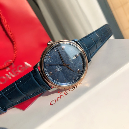 Omega De Ville Blue Dial Watch