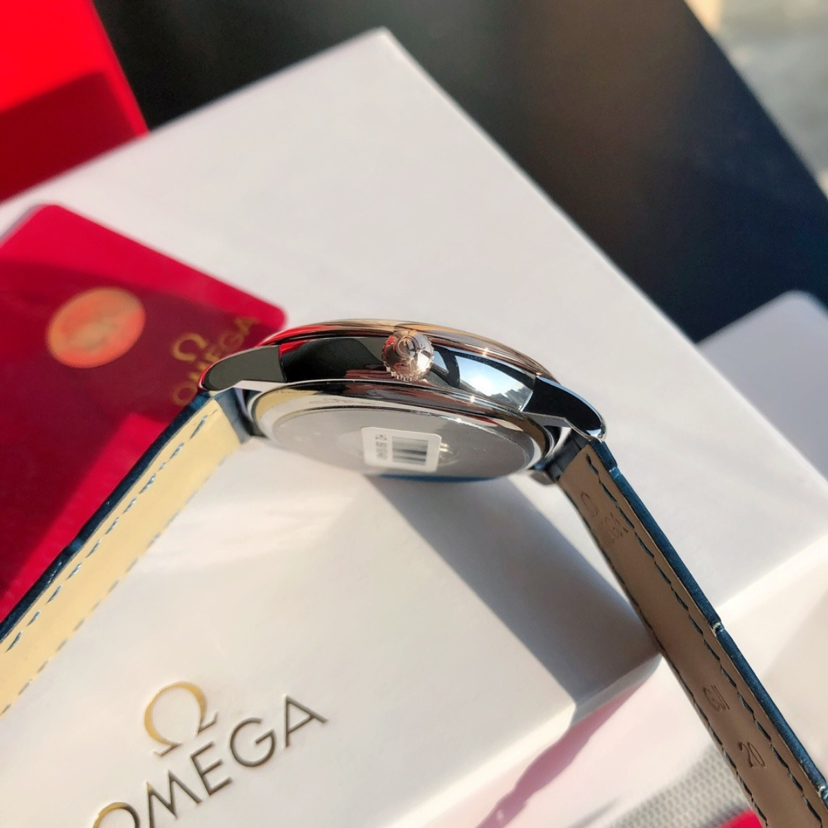 Omega De Ville Blue Dial Watch