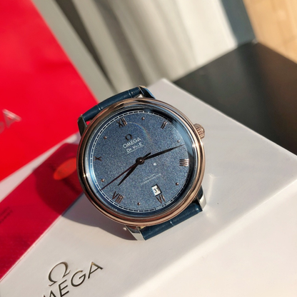 Omega De Ville Blue Dial Watch