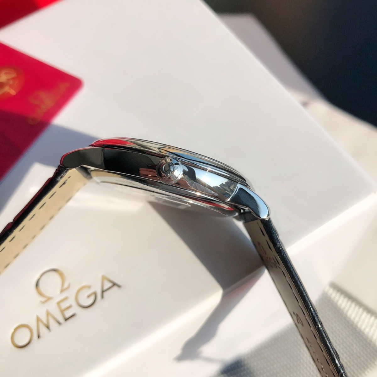 Omega De Ville Black Dial Watch