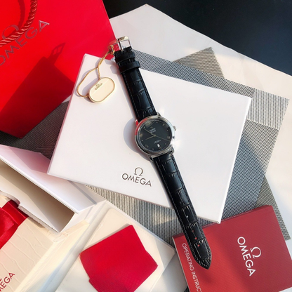 Omega De Ville Black Dial Watch