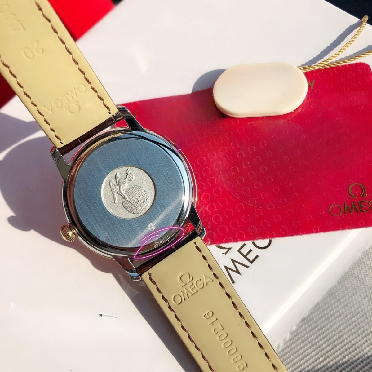 Omega De Ville Gold Dial Watch