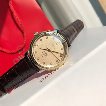 Omega De Ville Gold Dial Watch