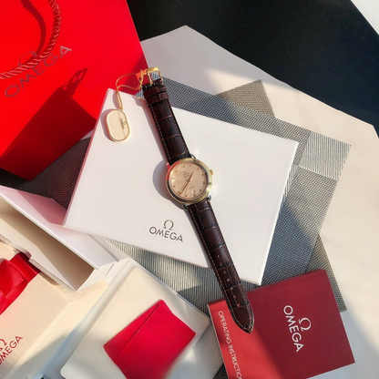 Omega De Ville Gold Dial Watch