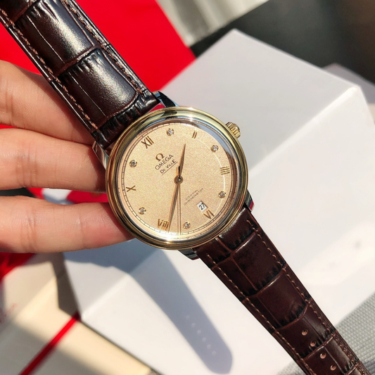 Omega De Ville Gold Dial Watch