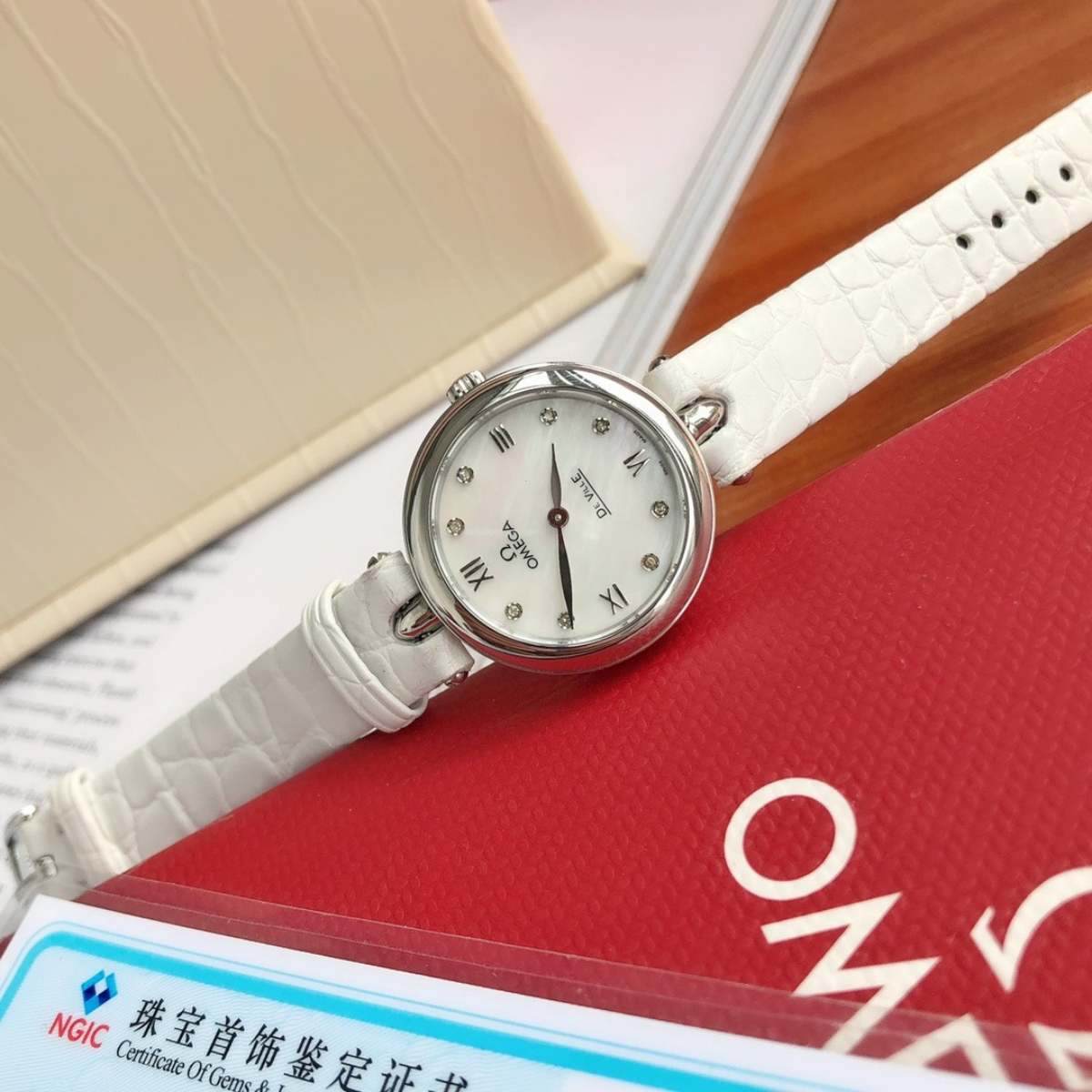 Omega De Ville White Dial Watch