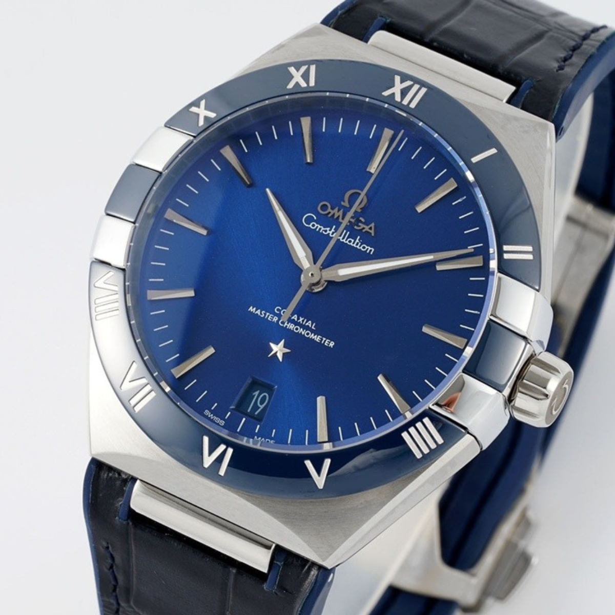 Omega Constellation Blue Dial Watch