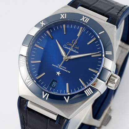 Omega Constellation Blue Dial Watch