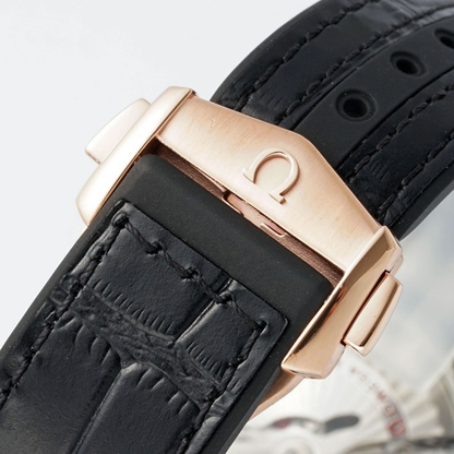 Omega Constellation Silver Rose Gold Watch