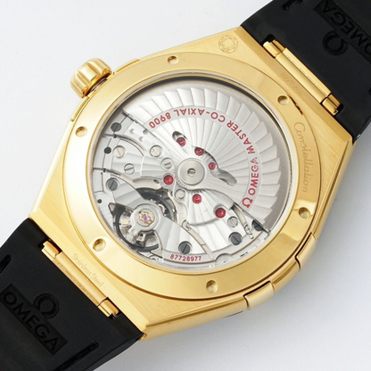 Omega Constellation Black Gold Watch