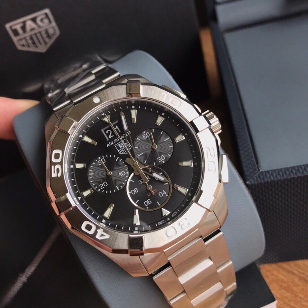Tag Heuer Aquaracer Automatic Watch – Black Dial