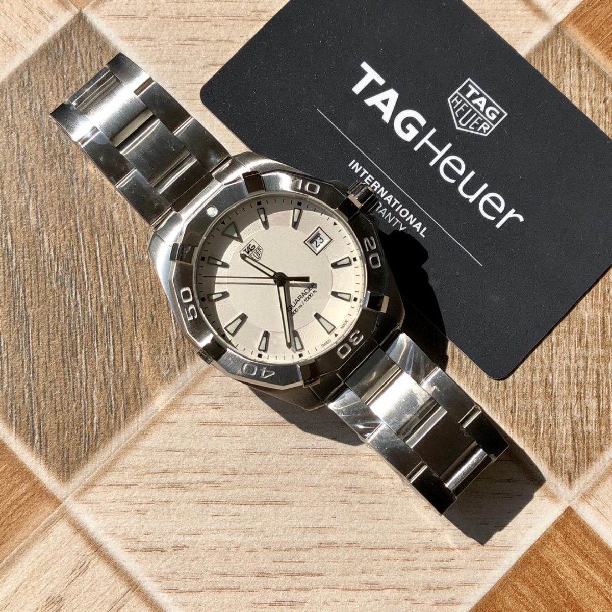 Tag Heuer Aquaracer Automatic Watch – White Dial