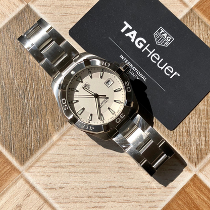 Tag Heuer Aquaracer Automatic Watch – White Dial