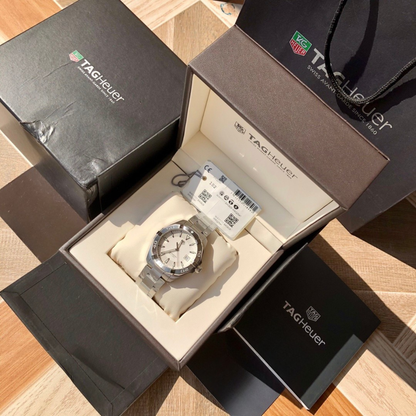 Tag Heuer Aquaracer Automatic Watch – White Dial