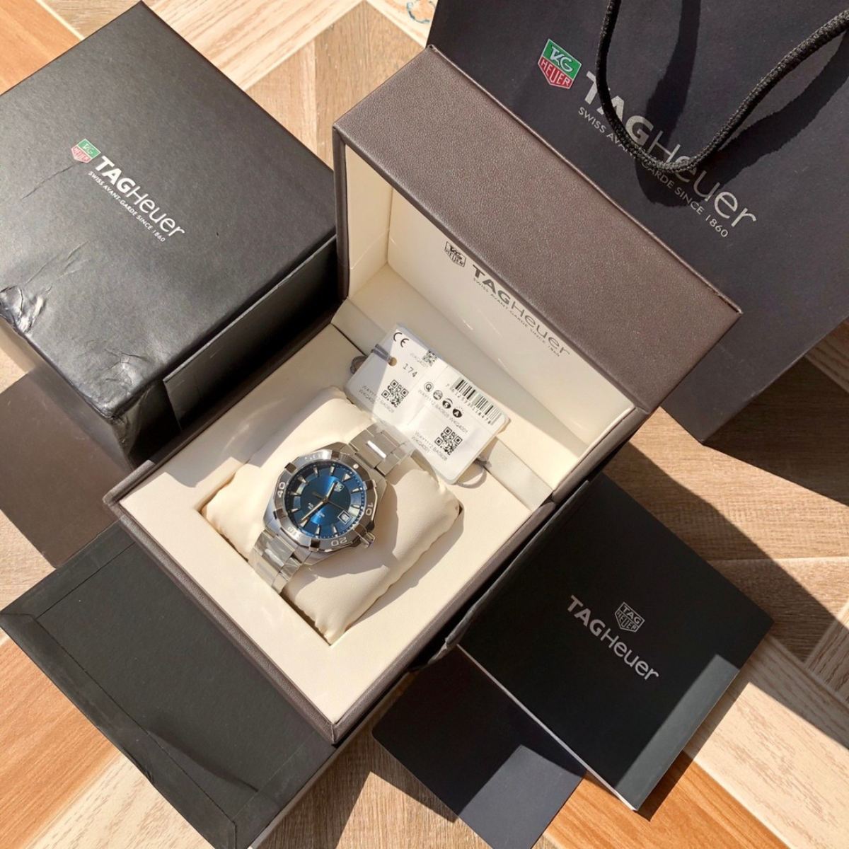 Tag Heuer Aquaracer Automatic Watch – Blue Dial