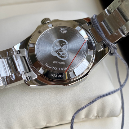 Tag Heuer Aquaracer Automatic Watch – Diamond Bezel, Black Dial