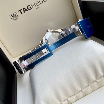 Tag Heuer Aquaracer Automatic Watch – Diamond Bezel, Black Dial