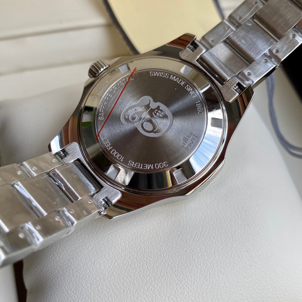 Tag Heuer Aquaracer Automatic Watch – Diamond Bezel, Black Dial