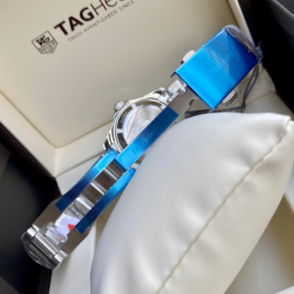 Tag Heuer Aquaracer Automatic Watch – Diamond Bezel, Black Dial