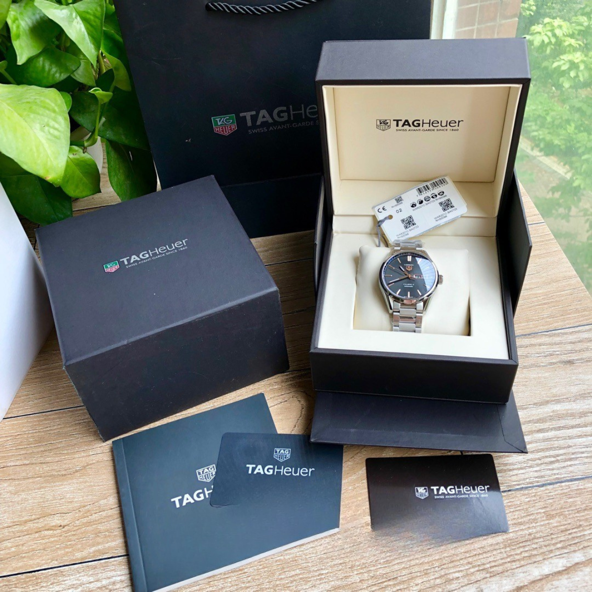 Tag Heuer Aquaracer Automatic Watch – Blue Dial Stainless Steel