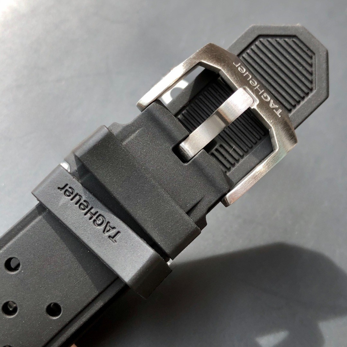 Tag Heuer Aquaracer Automatic Watch – Black Dial Rubber Strap