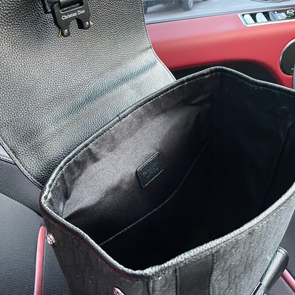 Dior Oblique Saddle Backpack Bag