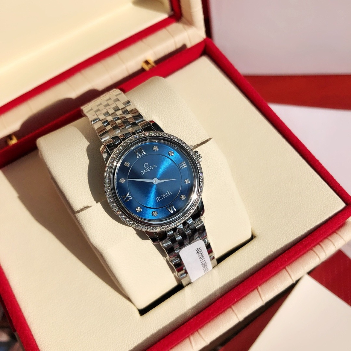 Omega Elegance Diamond Ladies Watch