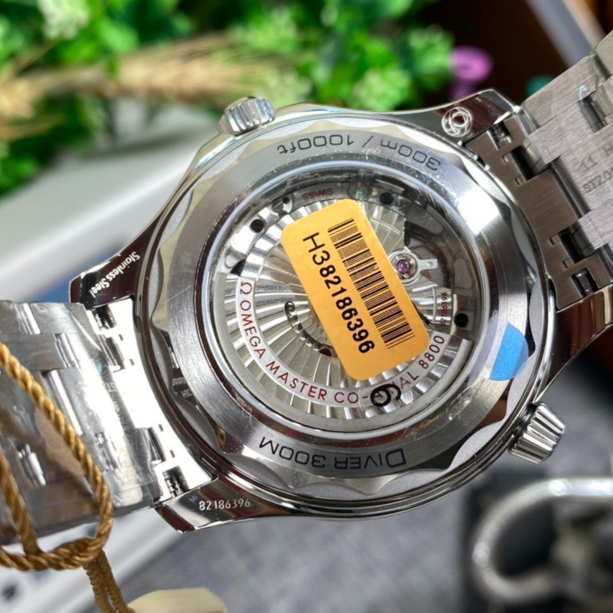 Omega Haima Golden Blue Watch