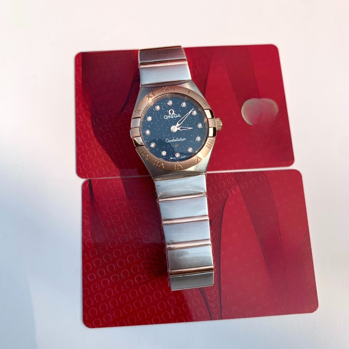 Omega Luxury Constellation Diamond Watch