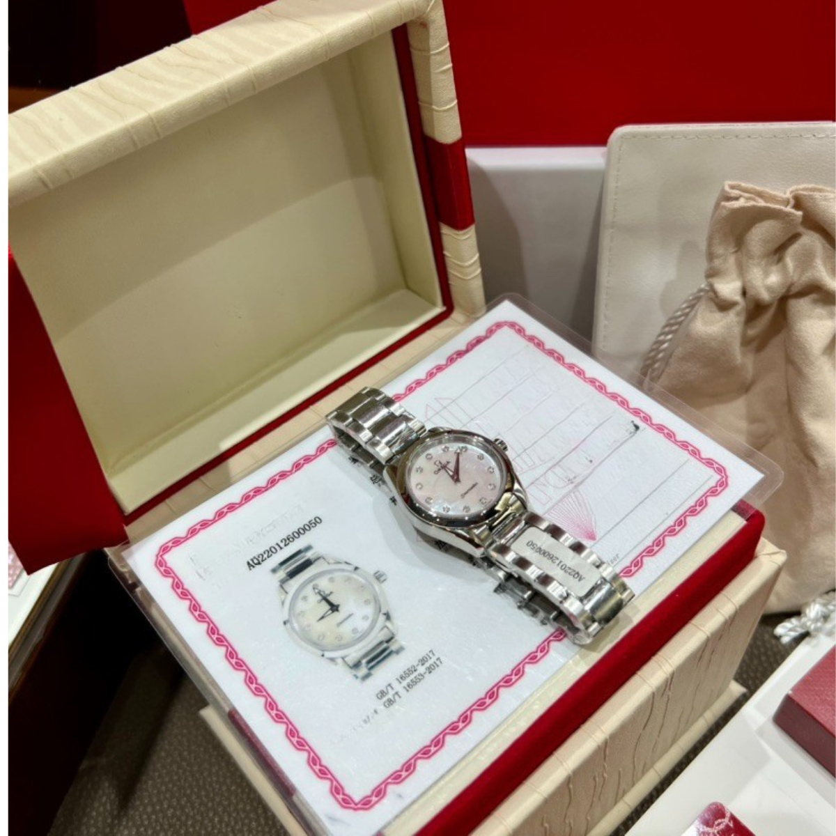 Omega Aqua Terra 28mm Watch