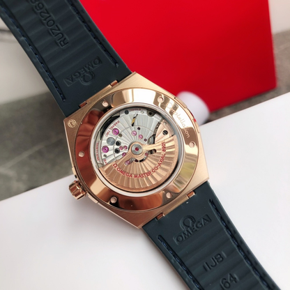 Omega Blue Dial Watch