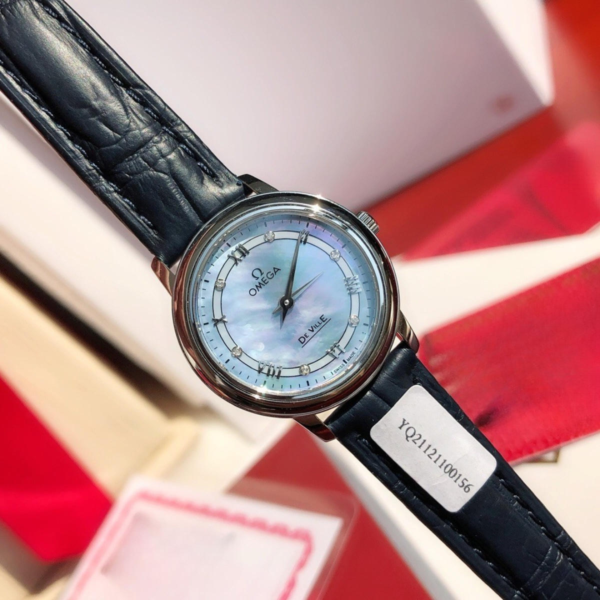 Omega Luxury Elegance Diamond Watch