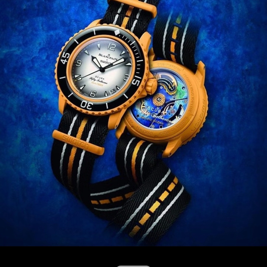 Omega Blancpain x Swatch Scuba Diver Watch