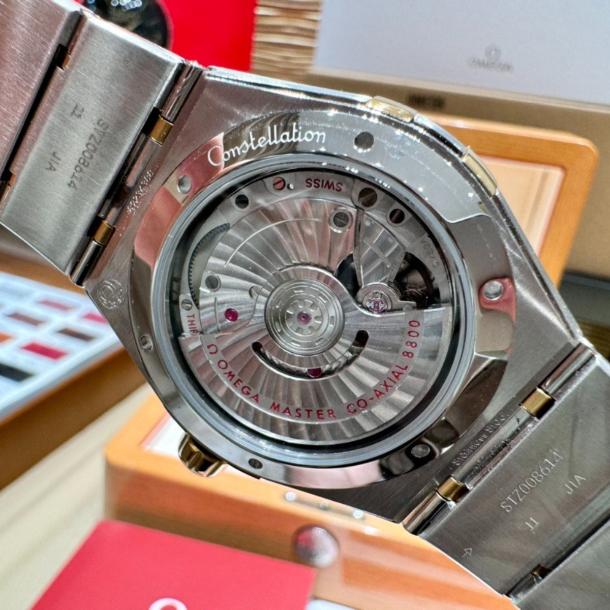 Omega Gold Diamond Watch