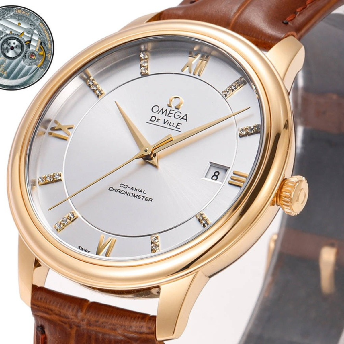 Omega De Ville Stainless Steel Chronometer Watch
