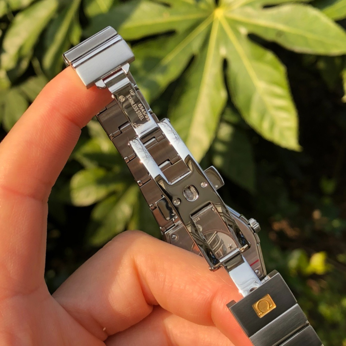 Omega Constellation Quartz Diamond Watch