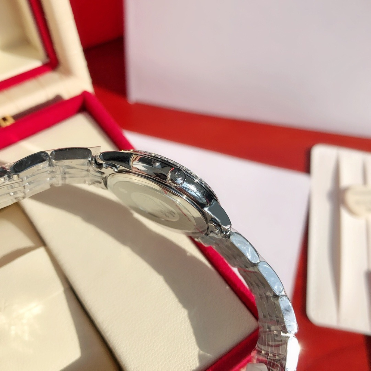 Omega Prestige Diamond Timepiece Watch