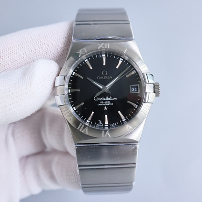 Omega Co-Axial Diamond Chronometer Watch