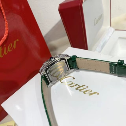Cartier Diamond Green Watch