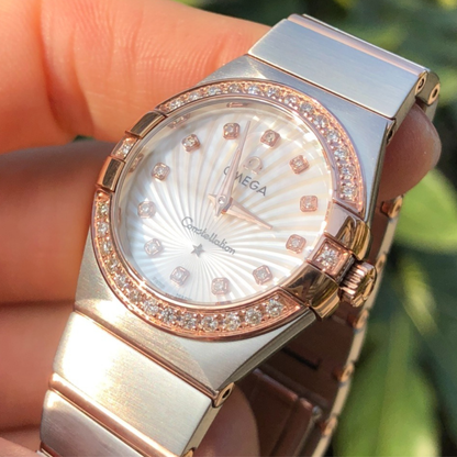 Omega Prestige Constellation Diamond Watch