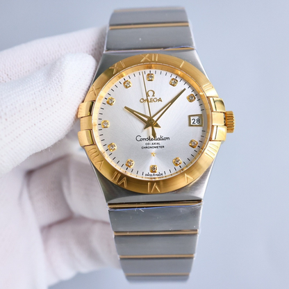 Omega Co-Axial Diamond Watch
