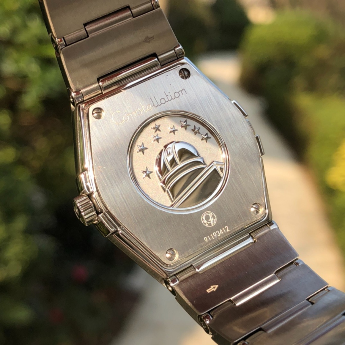 Omega Constellation Quartz Diamond Watch