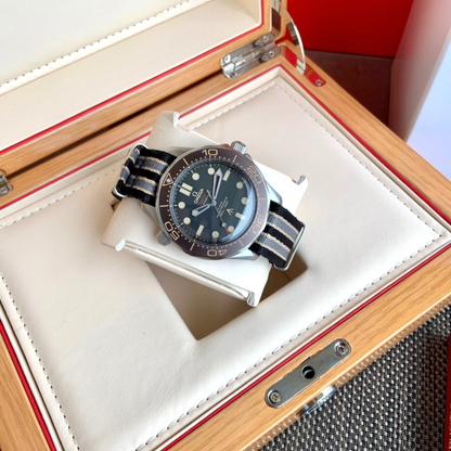 Omega Seamaster Co-Axial Black Dial Watch
