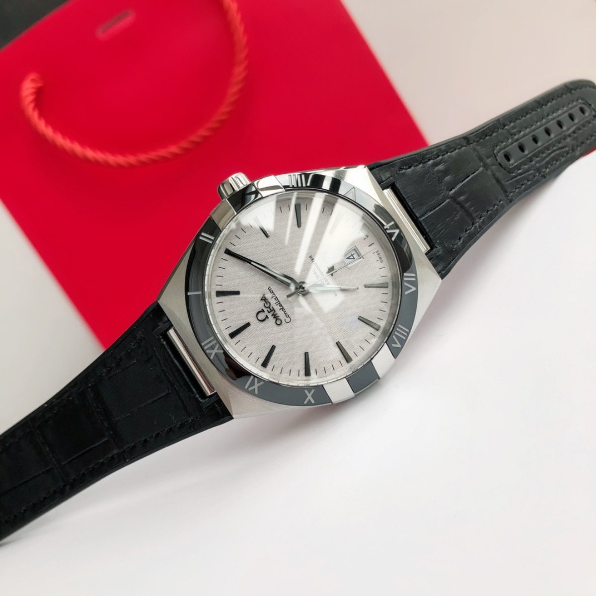Omega Constellation Silver Dial Automatic Watch
