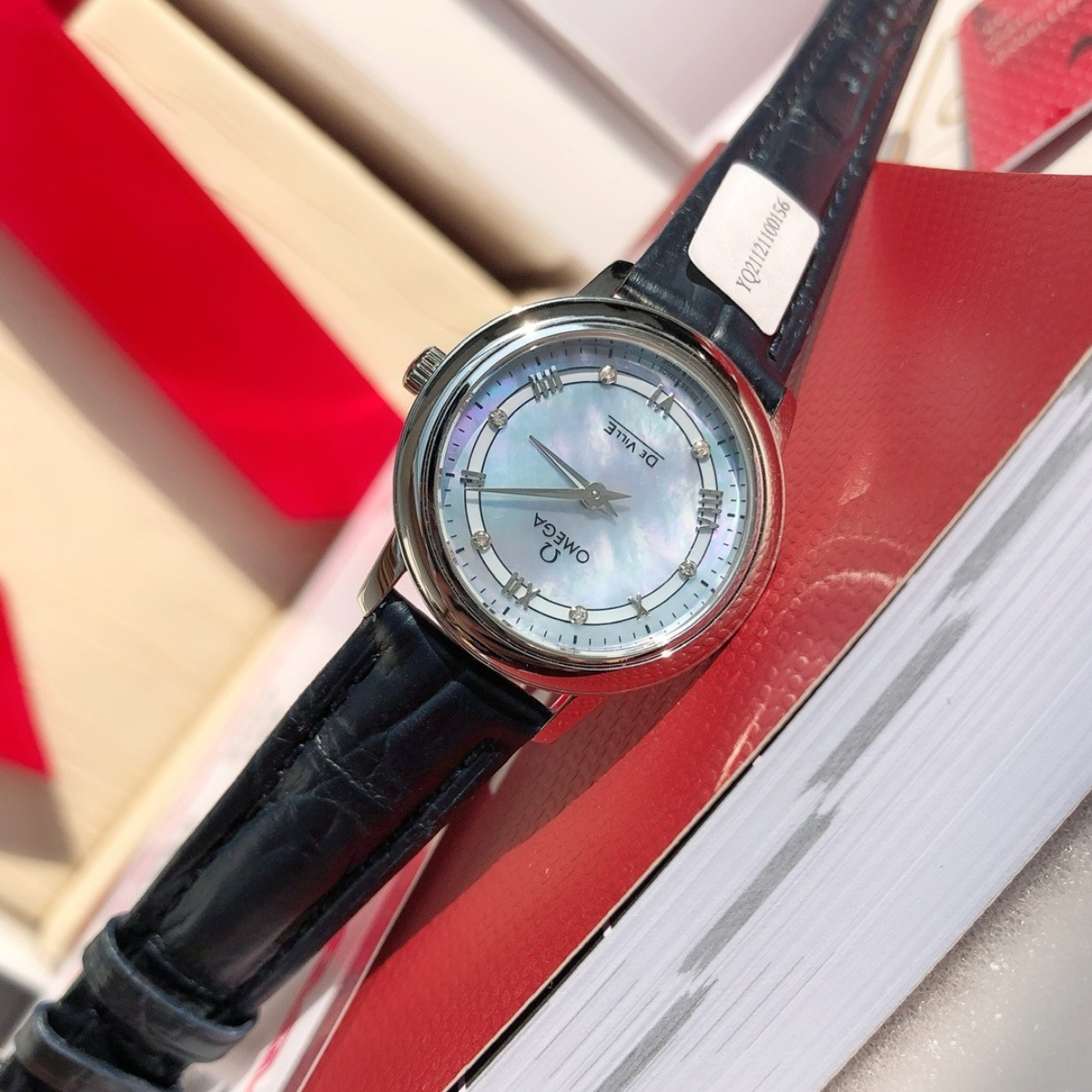 Omega Luxury Elegance Diamond Watch