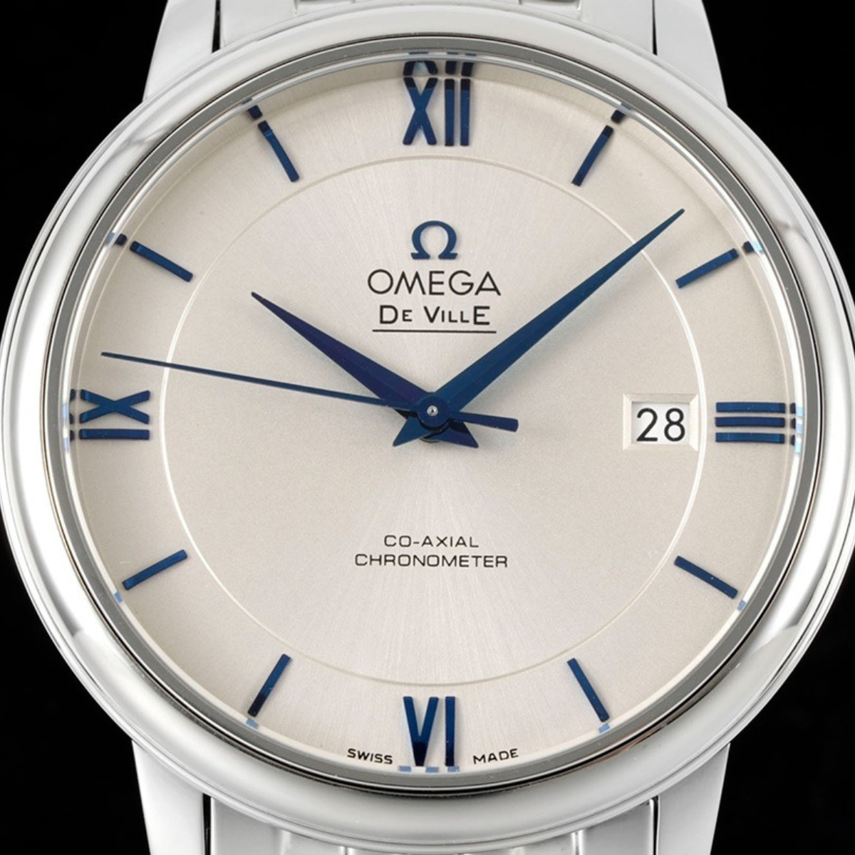Omega Silver Classic Watch
